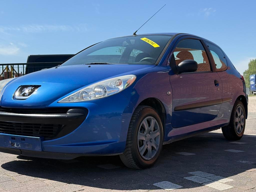 Peugeot 206+ 1.1b bj 2012 gekeurd vvk, Auto's, Voorwielaandrijving, Stof, Zwart, 4 cilinders