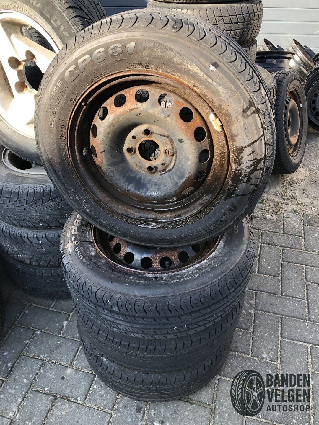 Fiat Alfa Zomerbandenset 185-65-14 86H Steek 4 x 98 ET35 NG5, 14 inch, Gebruikt, -, -
