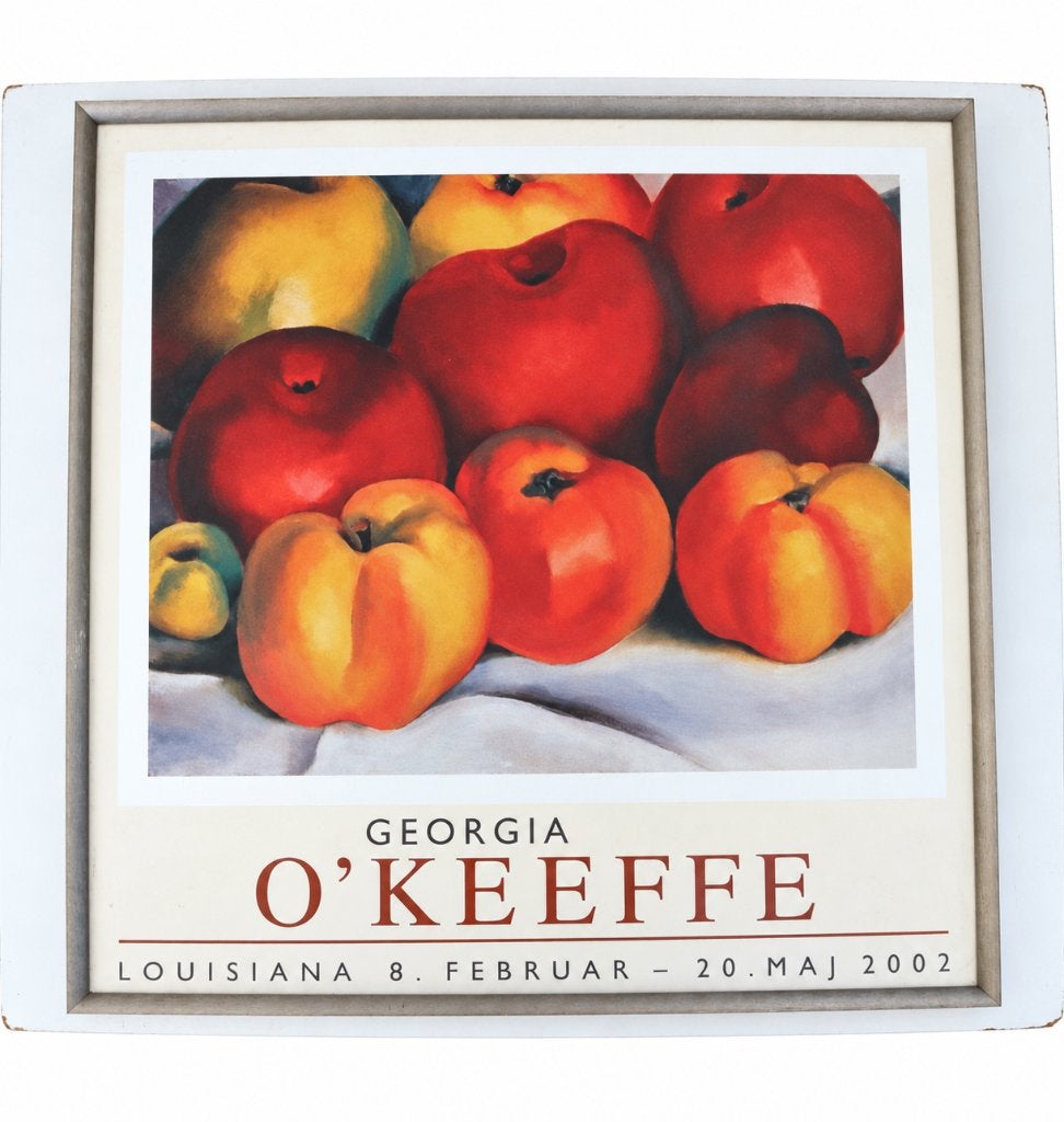 Vintage poster Apple Family II (1920) Georgia O'Keeffe, Verzamelen, Ophalen, Gebruikt