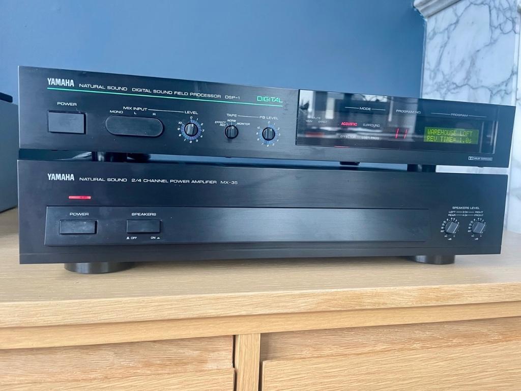 Ensemble Yamaha MX-35 + DSP-1, Moins de 60 watts, Yamaha, Enlèvement, Stéréo