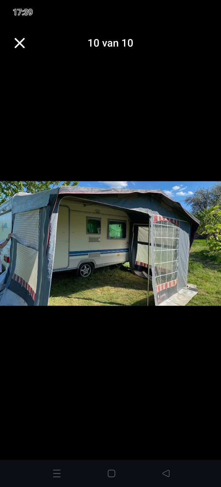 Caravan Adria Unica 391dk, Ophalen