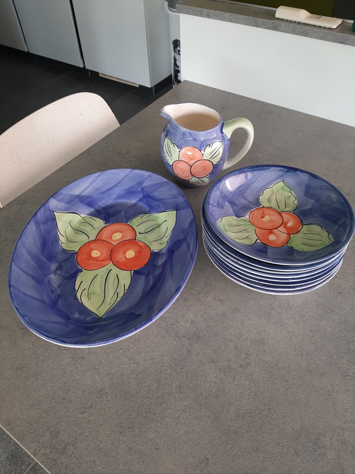 chinees servies, Enlèvement