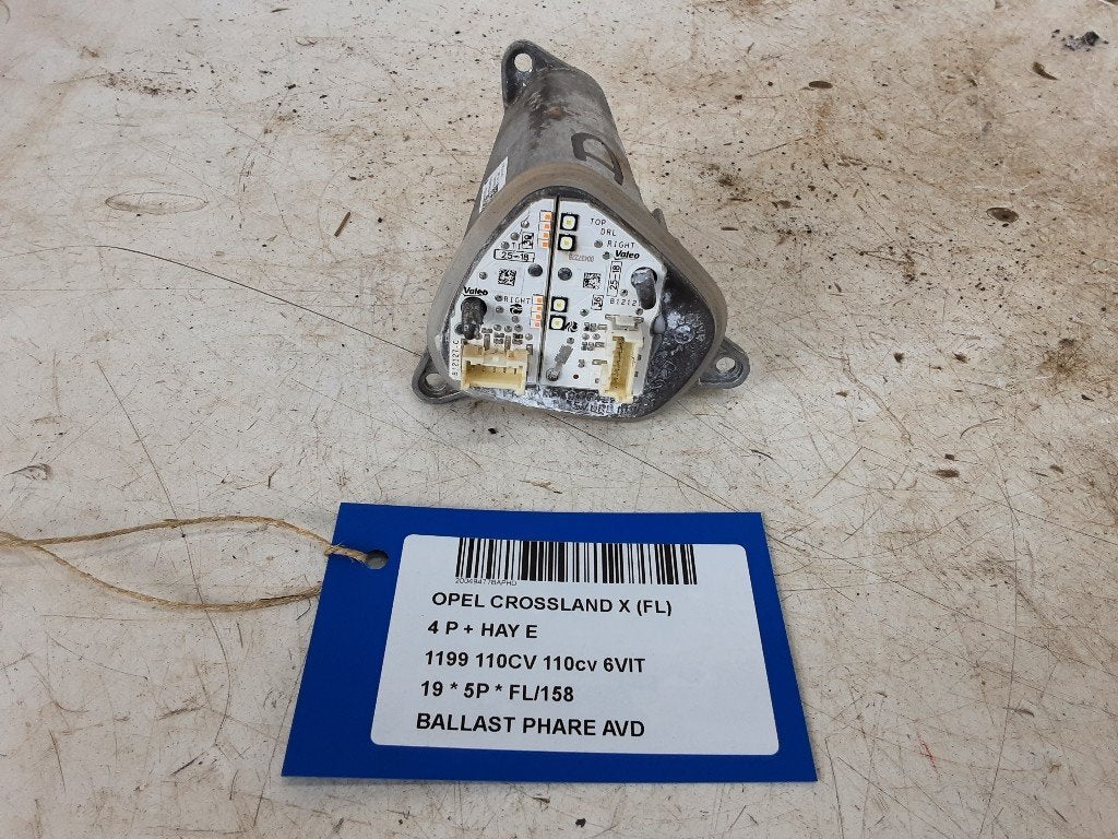 COMPUTER XENON RECHTS Opel Crossland (X) (90112532), Auto-onderdelen, Gebruikt, Rue de l'Espoir 34 34
4030  GRIVEGNÉE, BE, Info@Collignon.be
