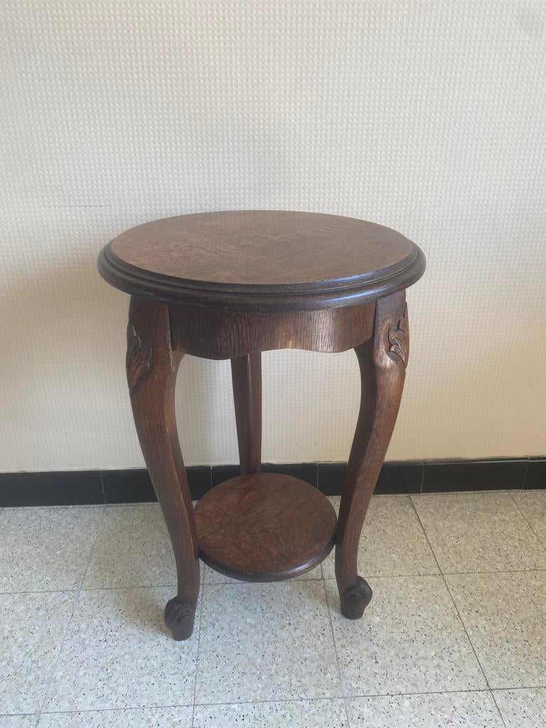 Table d'appoint ancienne, Antiquités & Art, Antiquités | Meubles | Tables, Enlèvement ou Envoi