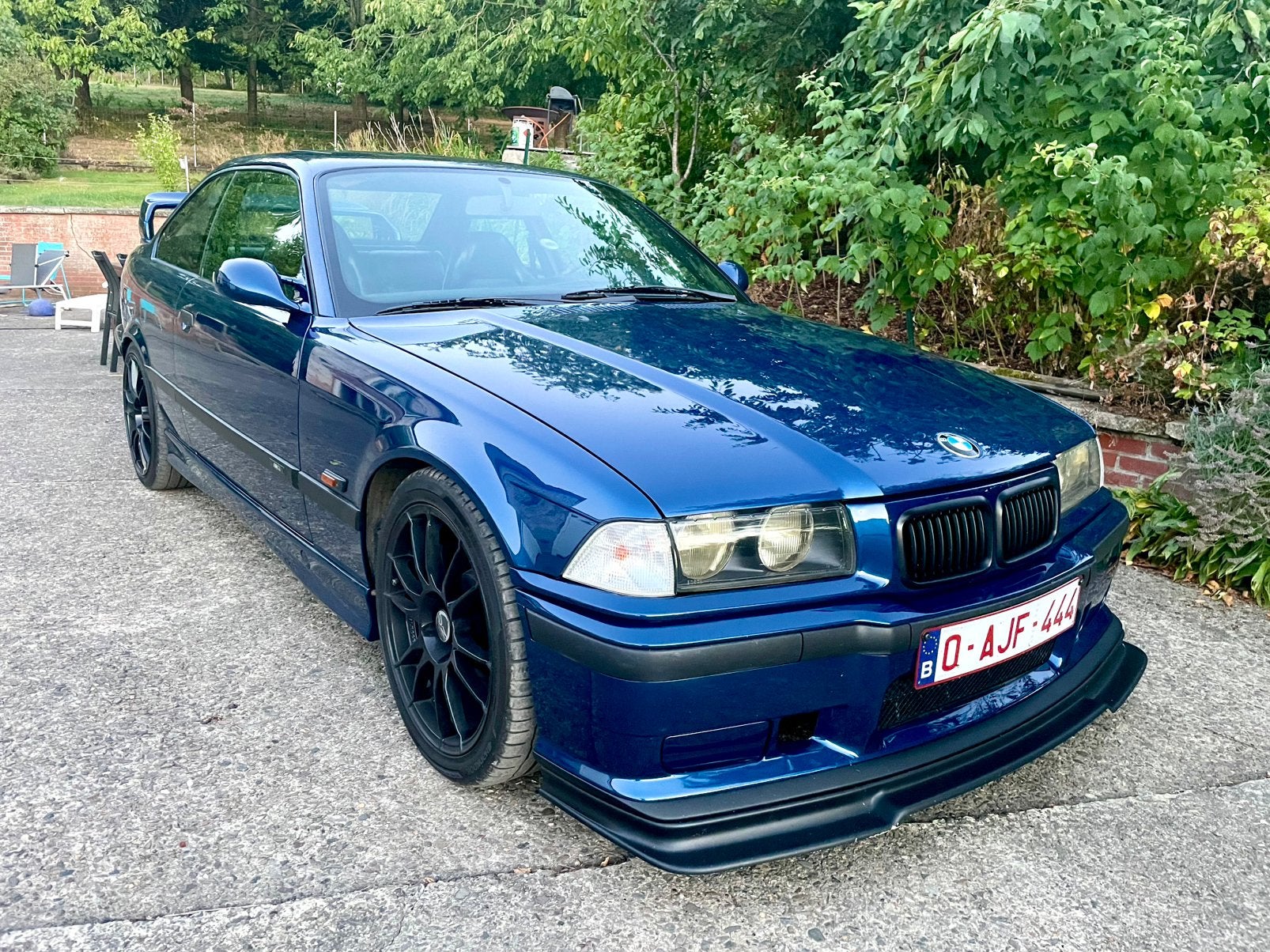 BMW M3 E36, Auto's, BMW, Achterwielaandrijving, Blauw, Leder, Particulier