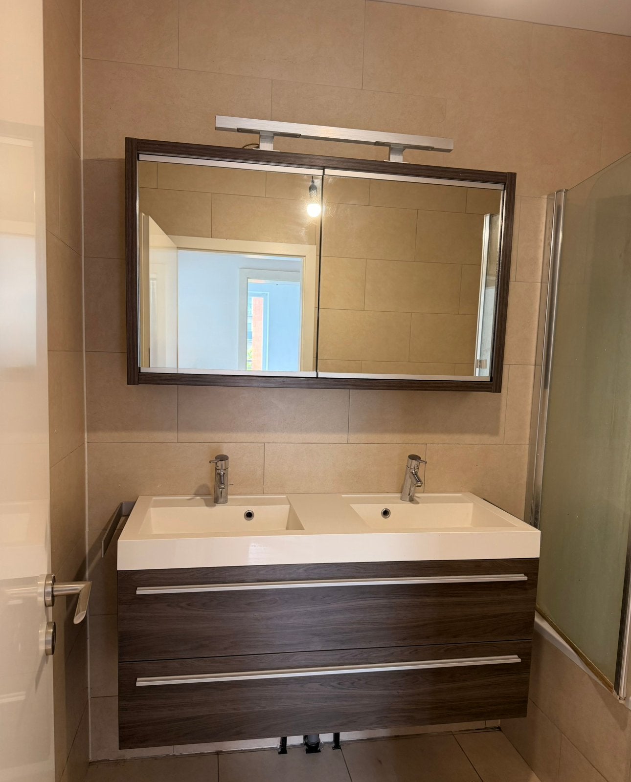 Ensemble de meubles salle de bain, Maison & Meubles, Enlèvement, Comme neuf, Armoire à miroir