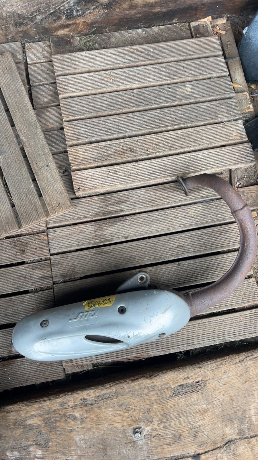 Sito plus uitlaat vivacity/speedfight/…, Fietsen en Brommers, Ophalen, Zo goed als nieuw, Uitlaat, Peugeot