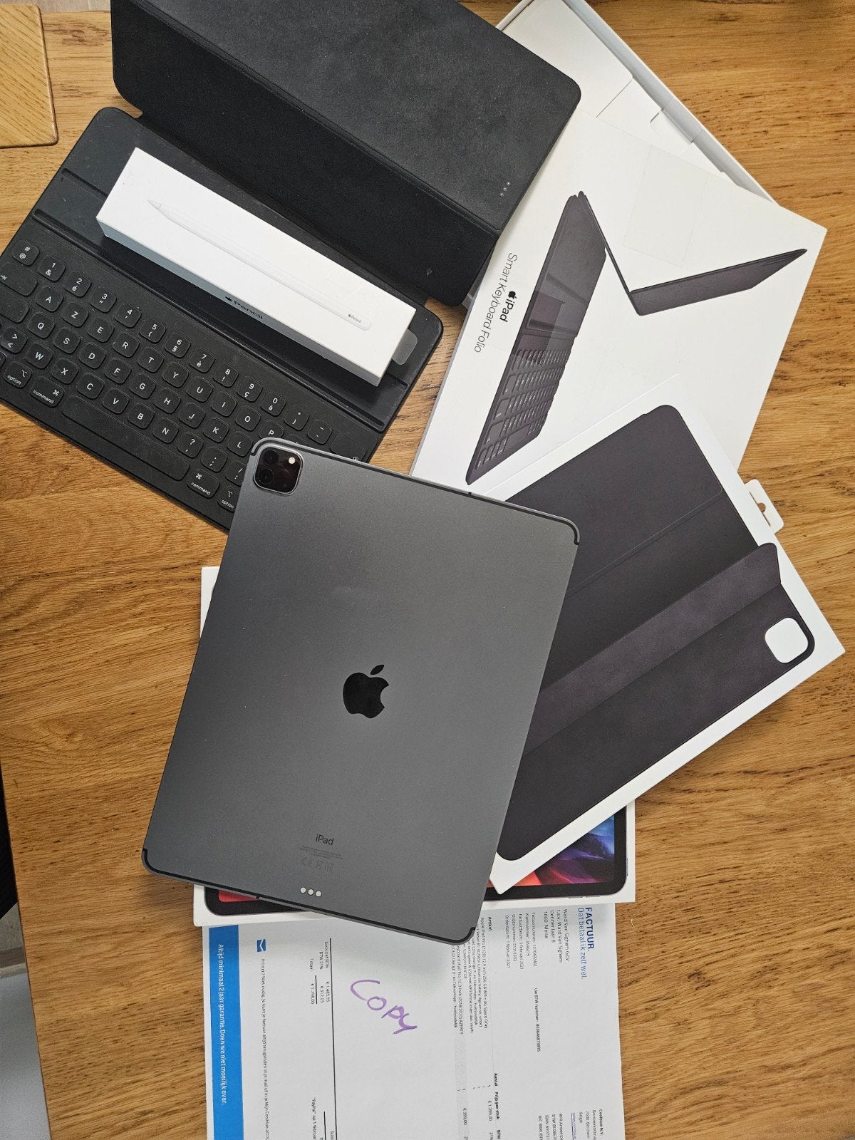 iPad Pro 12.9" 4th Generation 256GB – Apple Pencil + 2 Cases, Computers en Software, Tablet-hoezen, Ophalen
