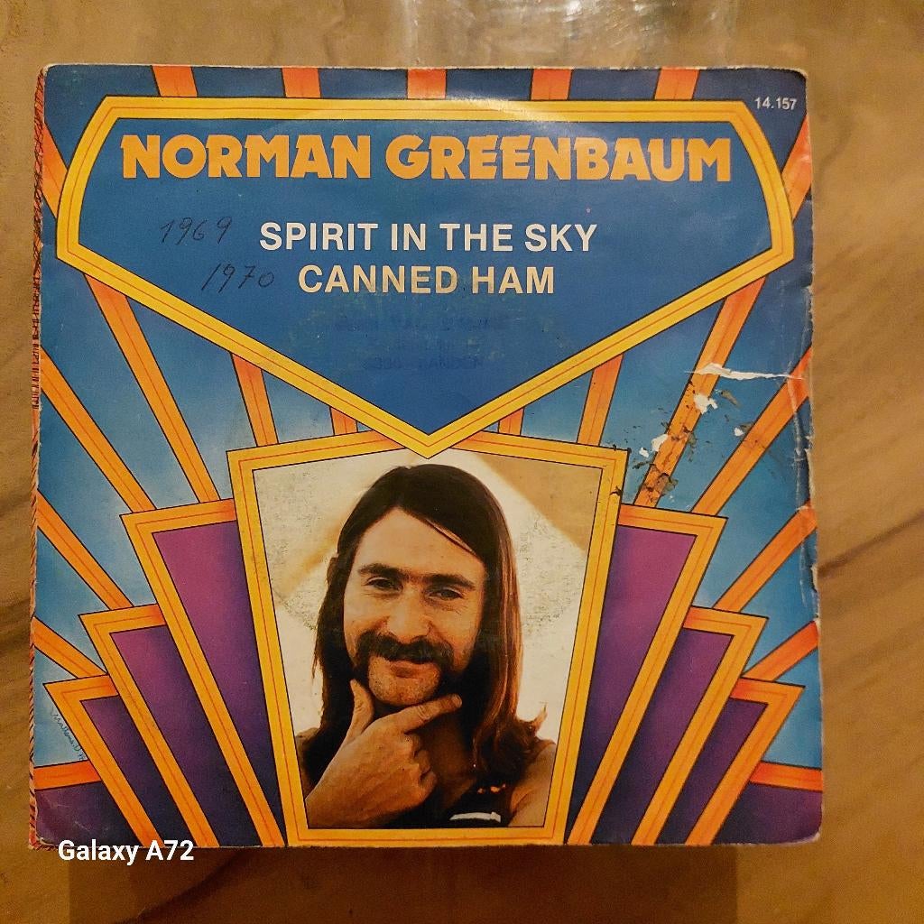 norman greenbaum spirit in the sky, Gebruikt, 7 inch, Single, Ophalen of Verzenden