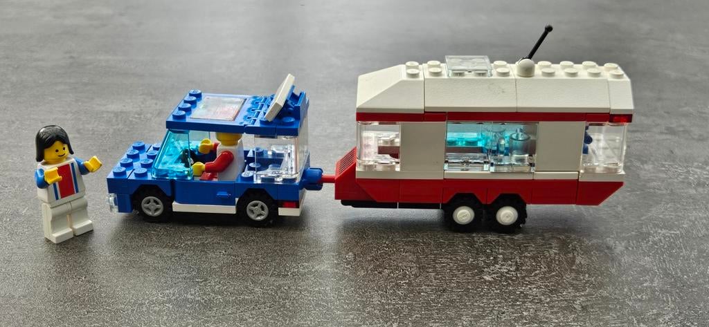 Vintage Lego. Caravan plus wagen., Enlèvement