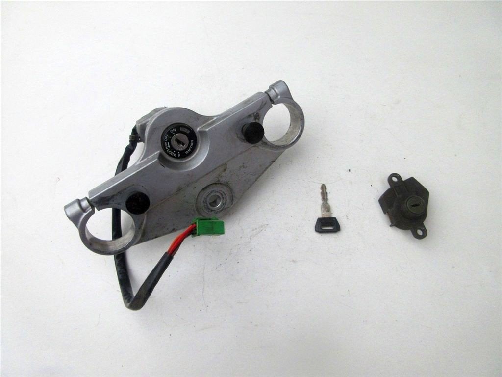 Suzuki GSX600F kroonplaat contactslot GSX 600 zadelslot slot, Motoren, Ophalen of Verzenden, Gebruikt