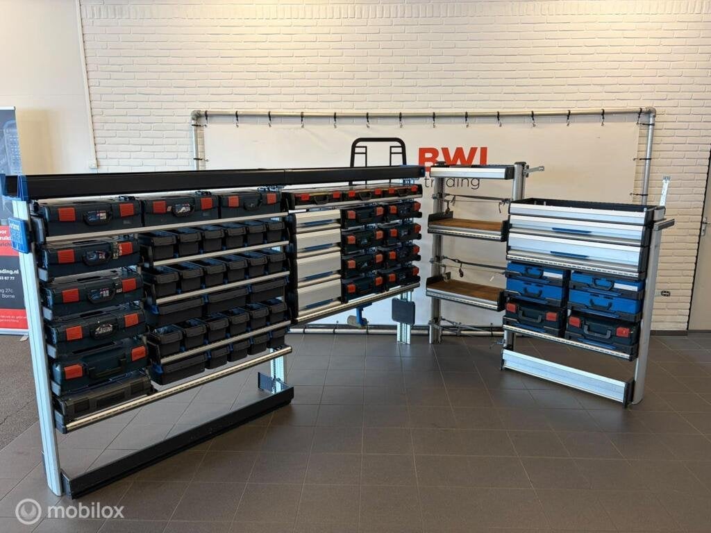 Sortimo set bedrijfswageninrichting L+R complete inrichting, Enlèvement ou Envoi