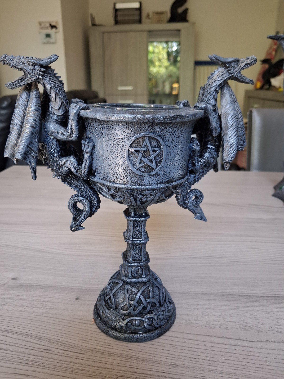 Kaarsenhouder draak, Verzamelen, Ophalen