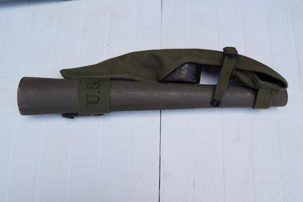 Pioche US avec étuit 2ème guerre mondiale 1943, Ophalen, Landmacht, Overige typen