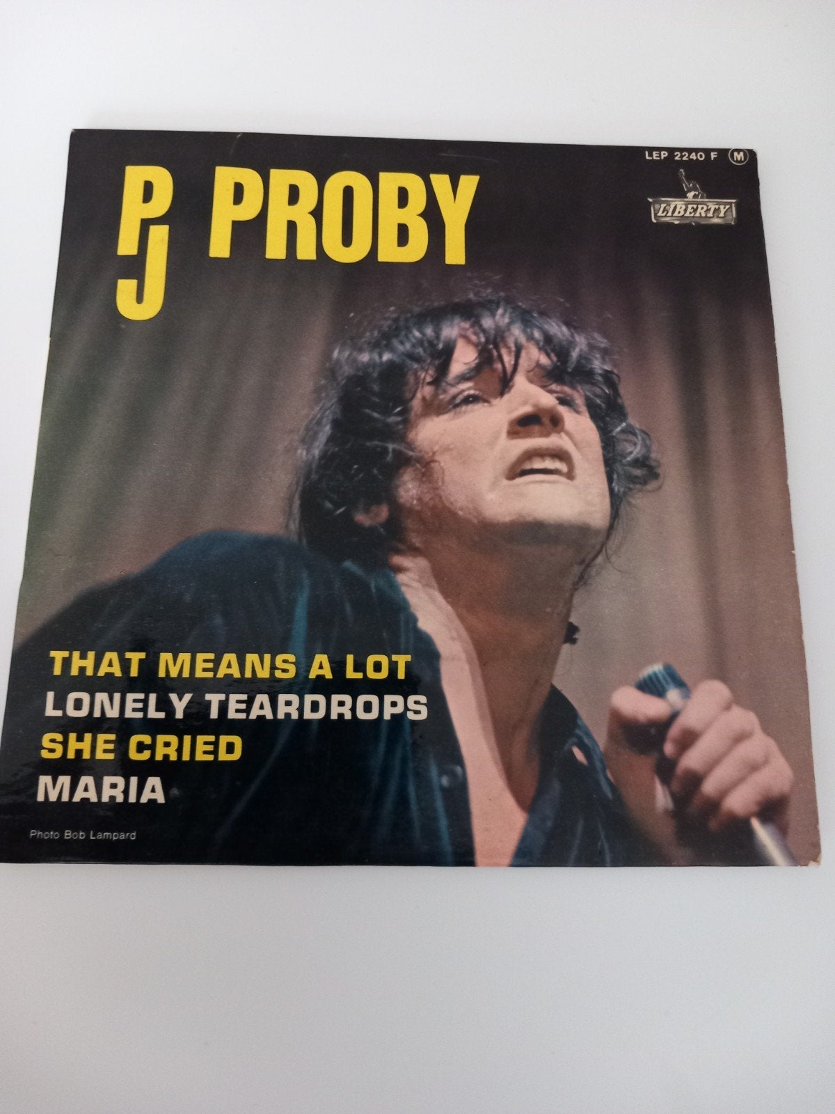 PJ PROBY. VG+ EP 45T, EP, Ophalen of Verzenden, EP