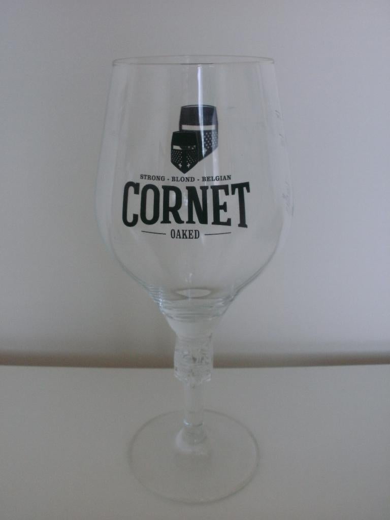 Cornet Oaked glass - Belgian beer, Verzamelen, Ophalen, Nieuw, Glas of Glazen