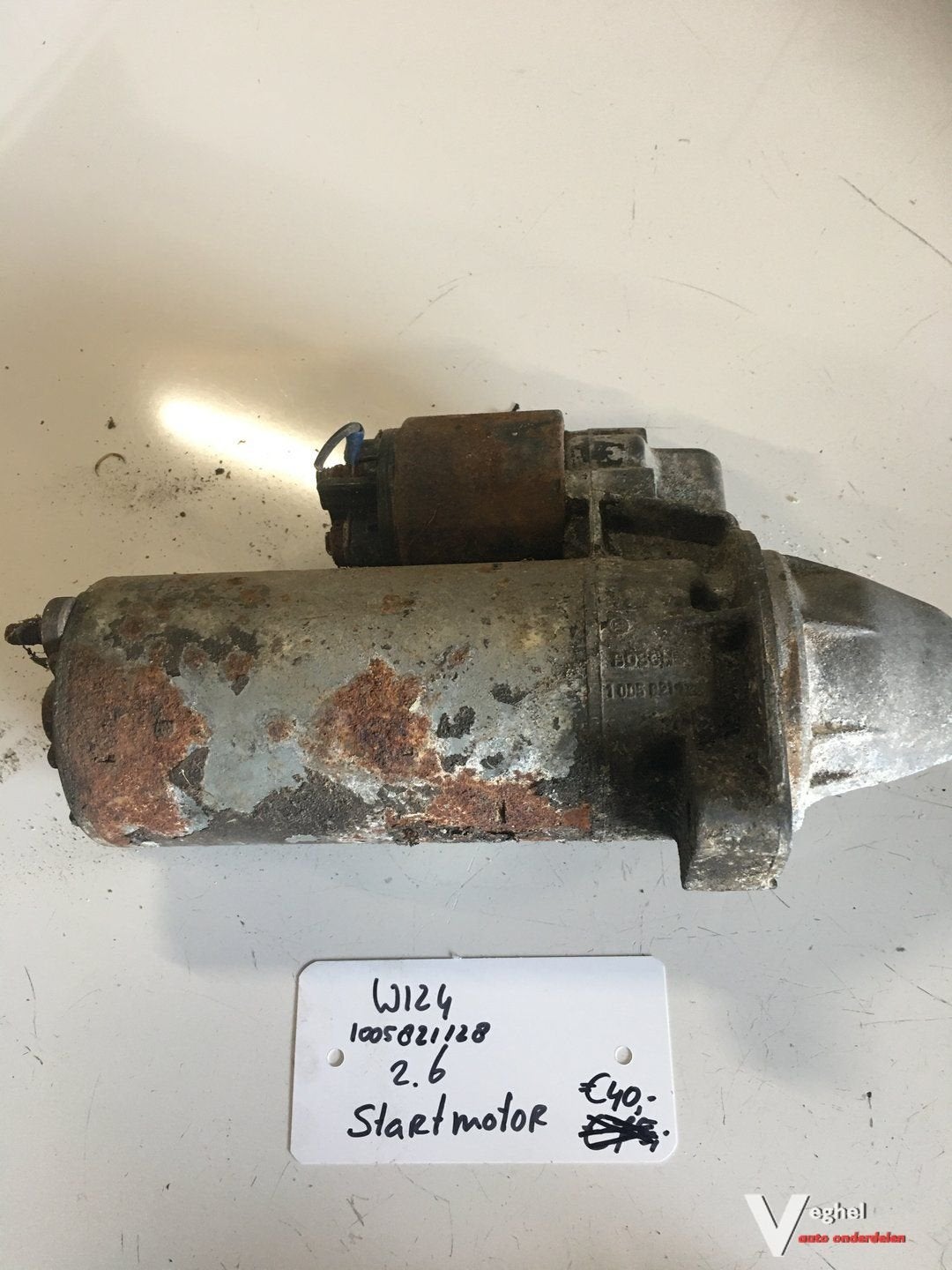 Mercedes W124 2.6 Startmotor, Auto-onderdelen, Gebruikt, -, -, Ophalen of Verzenden