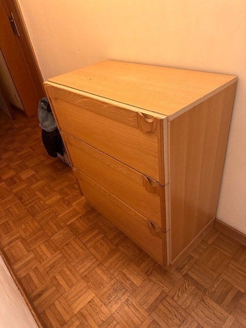 Ladenkast, Huis en Inrichting, Kasten | Ladekasten, Ophalen, Gebruikt, 50 tot 100 cm, 3 of 4 laden