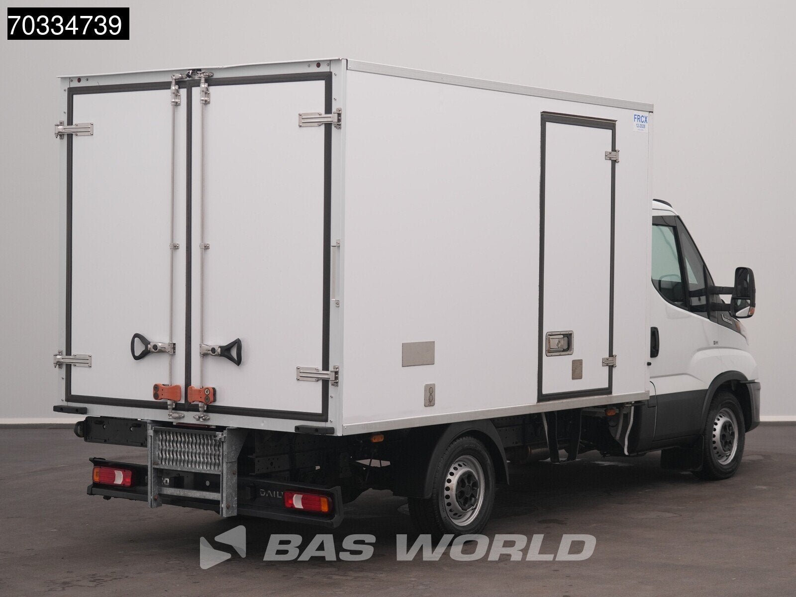 Iveco Daily 35S16 Automaat Koelwagen Vriezer Zijdeur Achterd, Automaat, Stof, Gebruikt, Euro 6