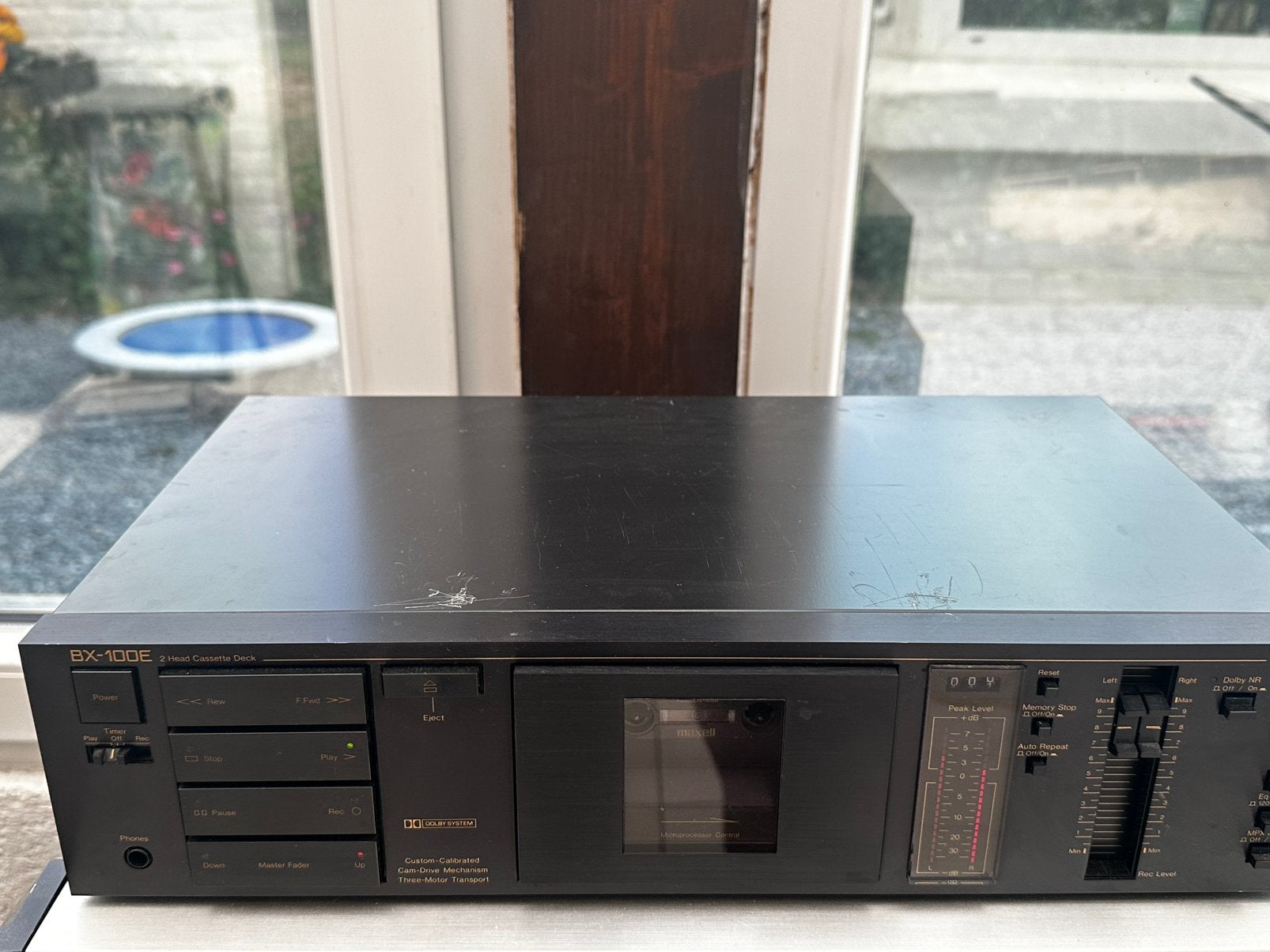 Nakamichi cassettedeck, TV, Hi-fi & Vidéo, Enlèvement, Simple