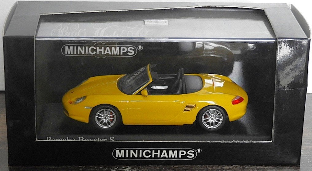 Porsche Boxster S 2002 - Echelle 1:43, Hobby en Vrije tijd, Ophalen of Verzenden, Nieuw, Auto, MiniChamps