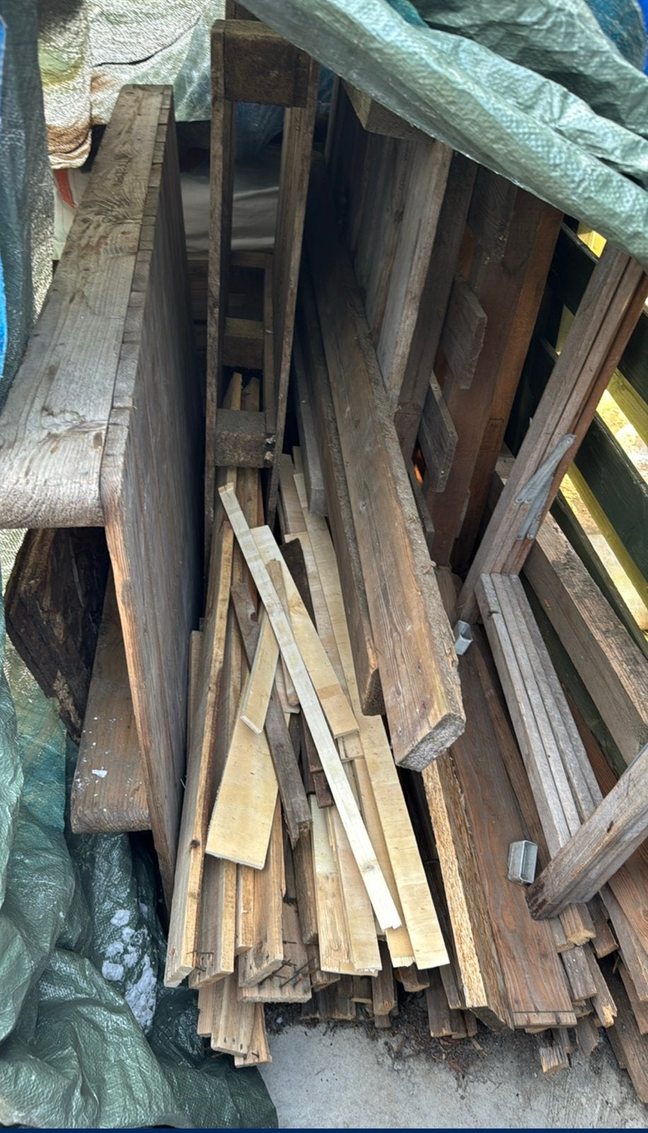 Gratis droog stookhout, Tuin en Terras, Brandhout, Ophalen