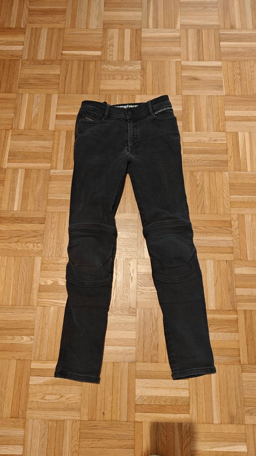 motorjeans alpinestars dames maat 28, Seconde main, Enlèvement ou Envoi, Femmes, Pantalon | textile