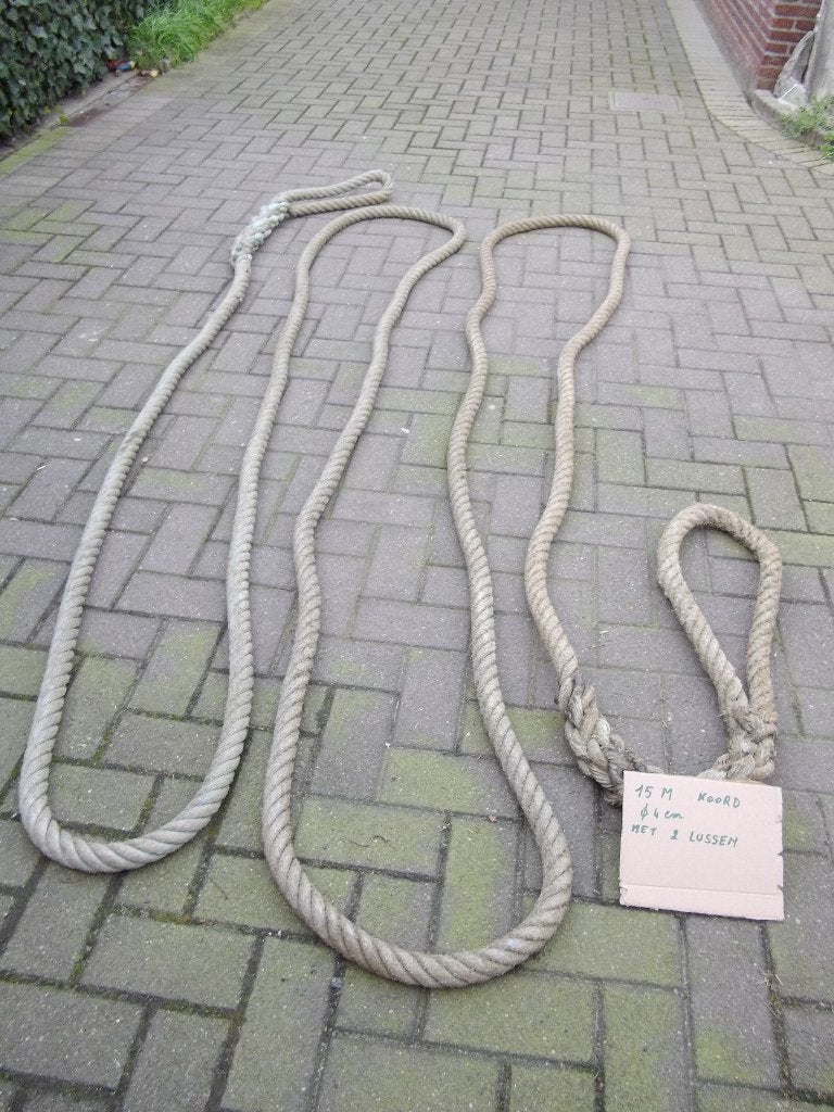 koord/touw, Ophalen, Gebruikt