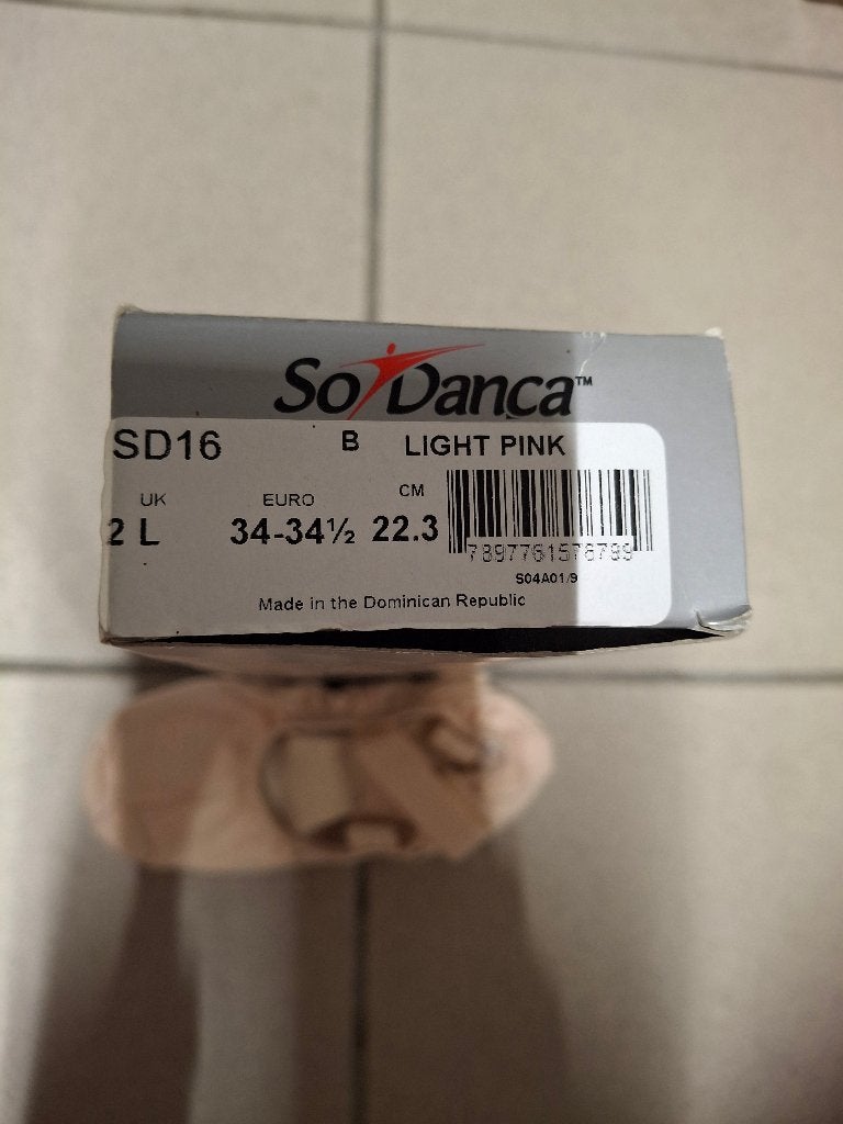 So danca nieuwe balletschoenen maat 34, Sport en Fitness, Ballet, Ophalen, Nieuw