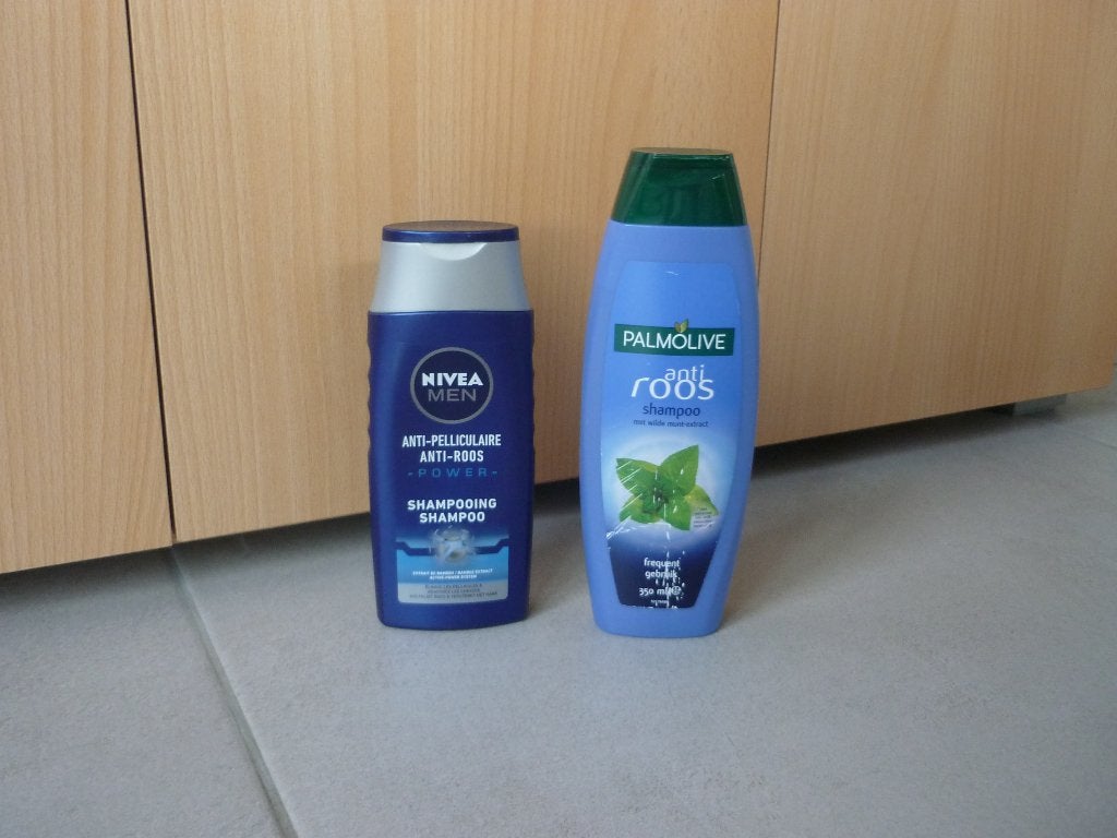 Gratis Set van 2 anti-roos shampoo, Ophalen