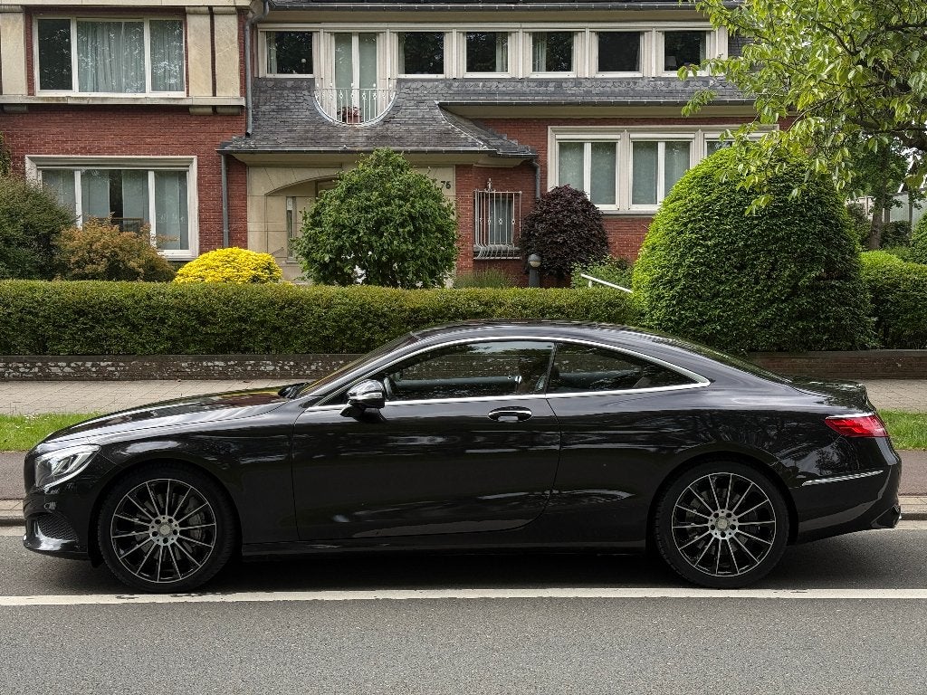Mercedes-Benz S500 C217 Coupe Designo Manufaktur / Gekeurd, Autos, Cuir, Phares entièrement LED, Achat, Euro 6