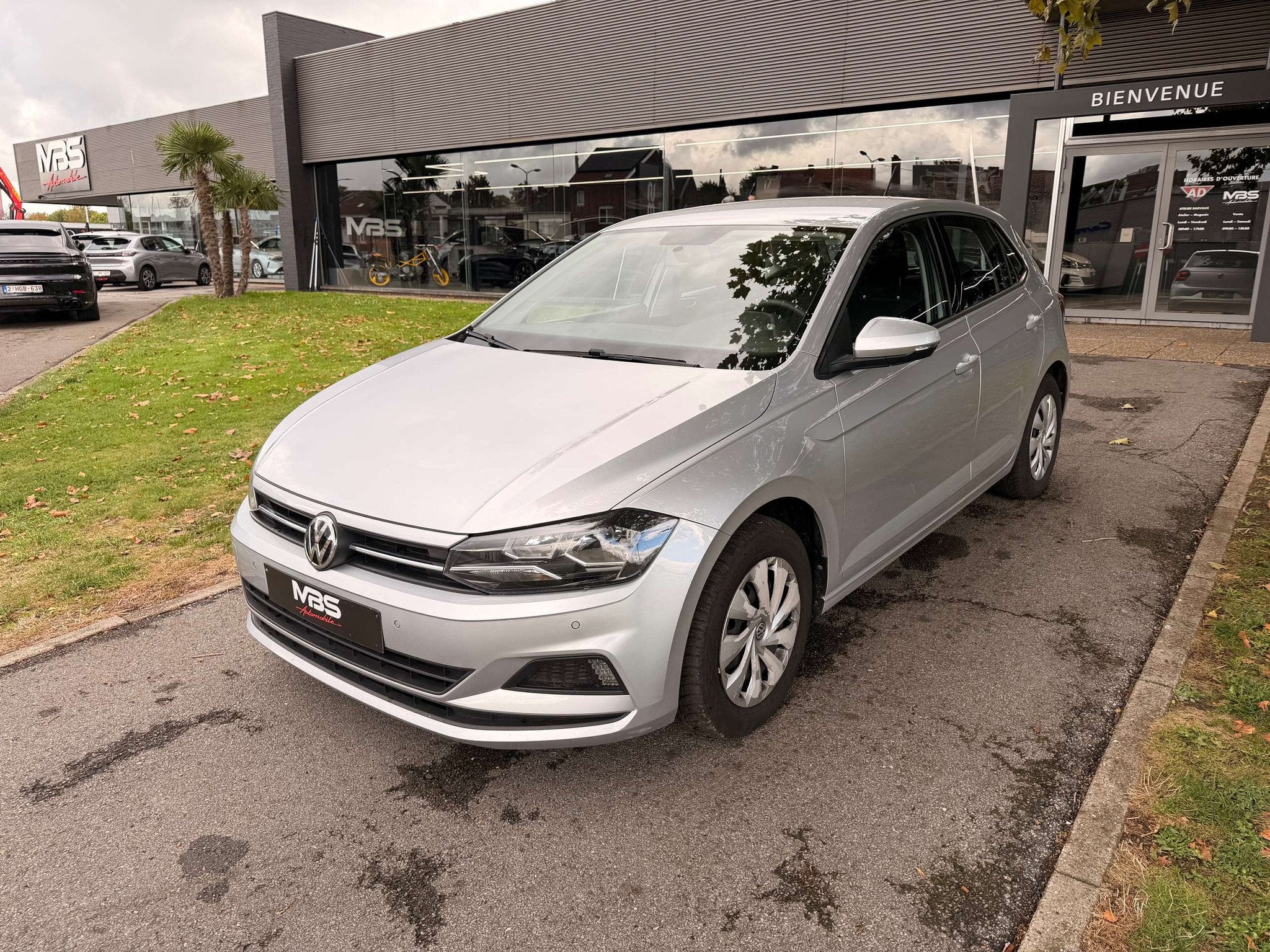 Volkswagen Polo 1.0 * Radars * Airco * Volant Multifonctions, Argent ou Gris, Achat, Euro 6, Entreprise