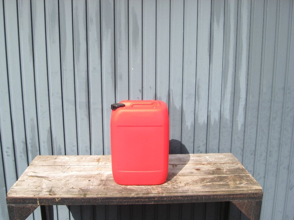 jerrycan, Ophalen, Zo goed als nieuw