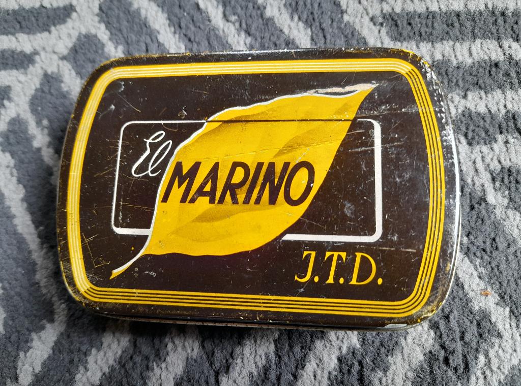 Tabaksdoos El Marino  -  JTD  -  Charleroi, Verzenden, Gebruikt, Overige