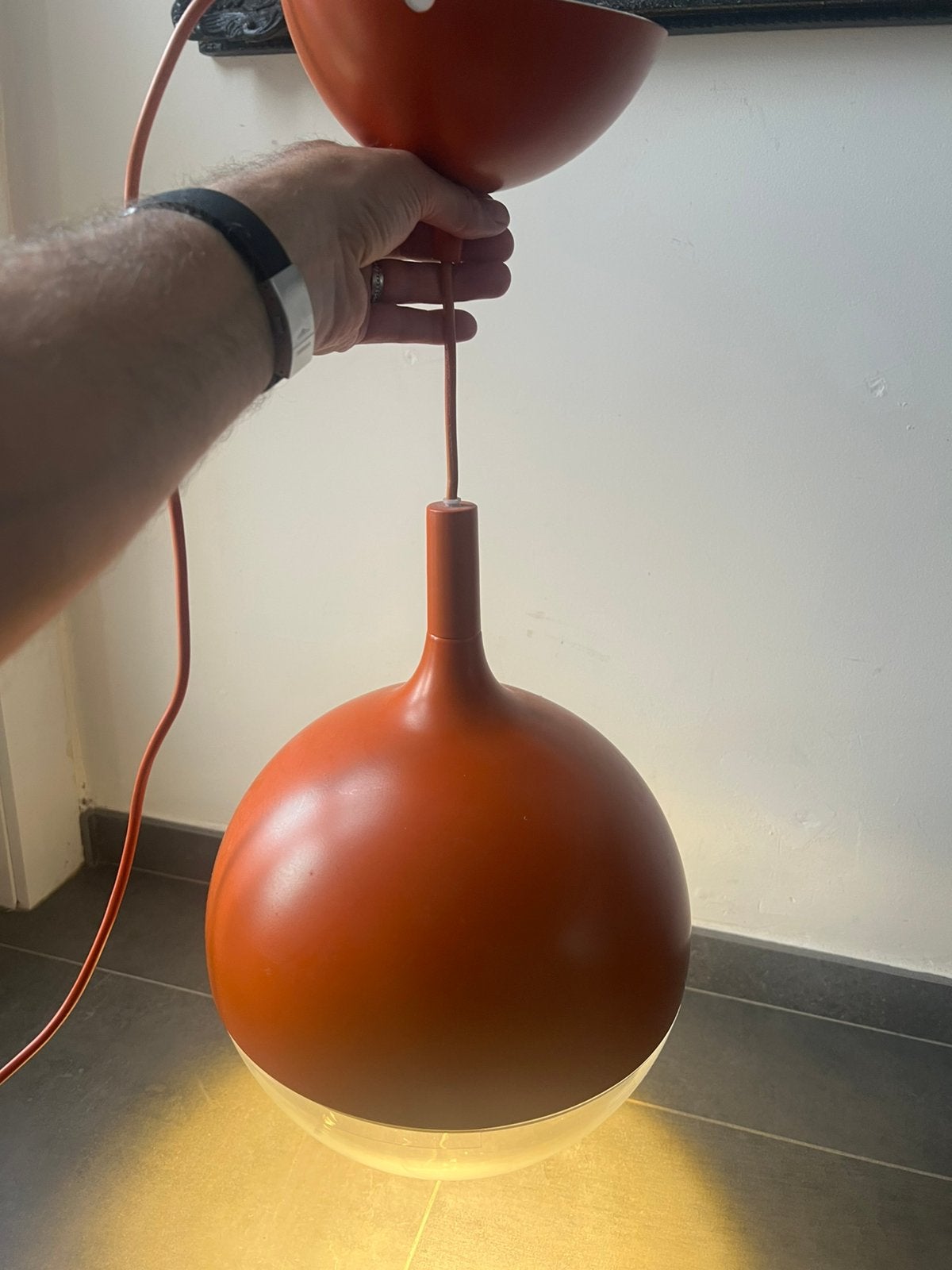 Lampe vintage Ikea, Maison & Meubles, Enlèvement, Utilisé