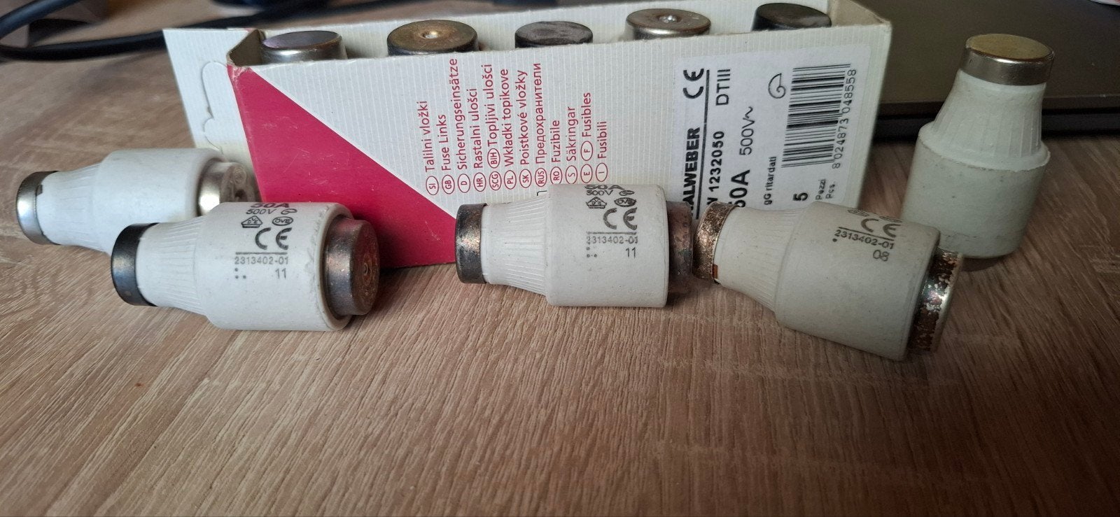 Smeltzekeringen, Ophalen of Verzenden, Zo goed als nieuw, Overige merken, Overige typen