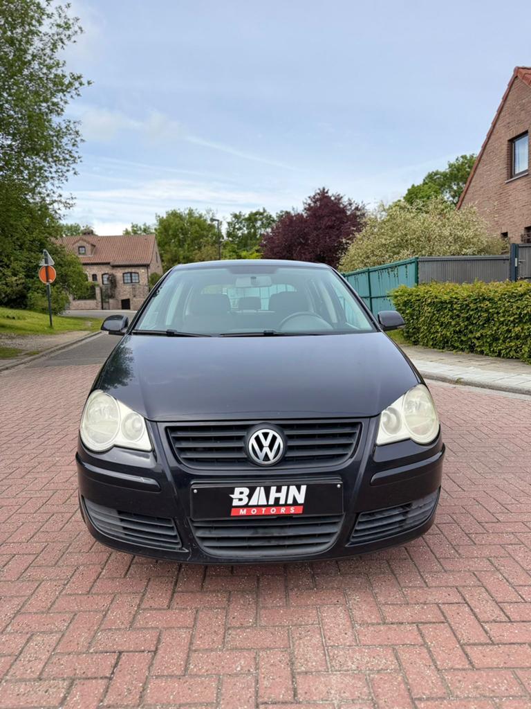 Volkswagen Polo 9n3, Auto's, Volkswagen, Zwart, Bedrijf, 5 deurs, Euro 4