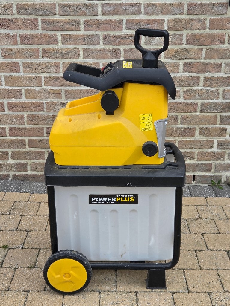 Powerplus POWXG6461 broyeur silencieux 2800W, Tuin en Terras, Hakselaars, Ophalen, Gebruikt, Powerplus, Met opvangzak