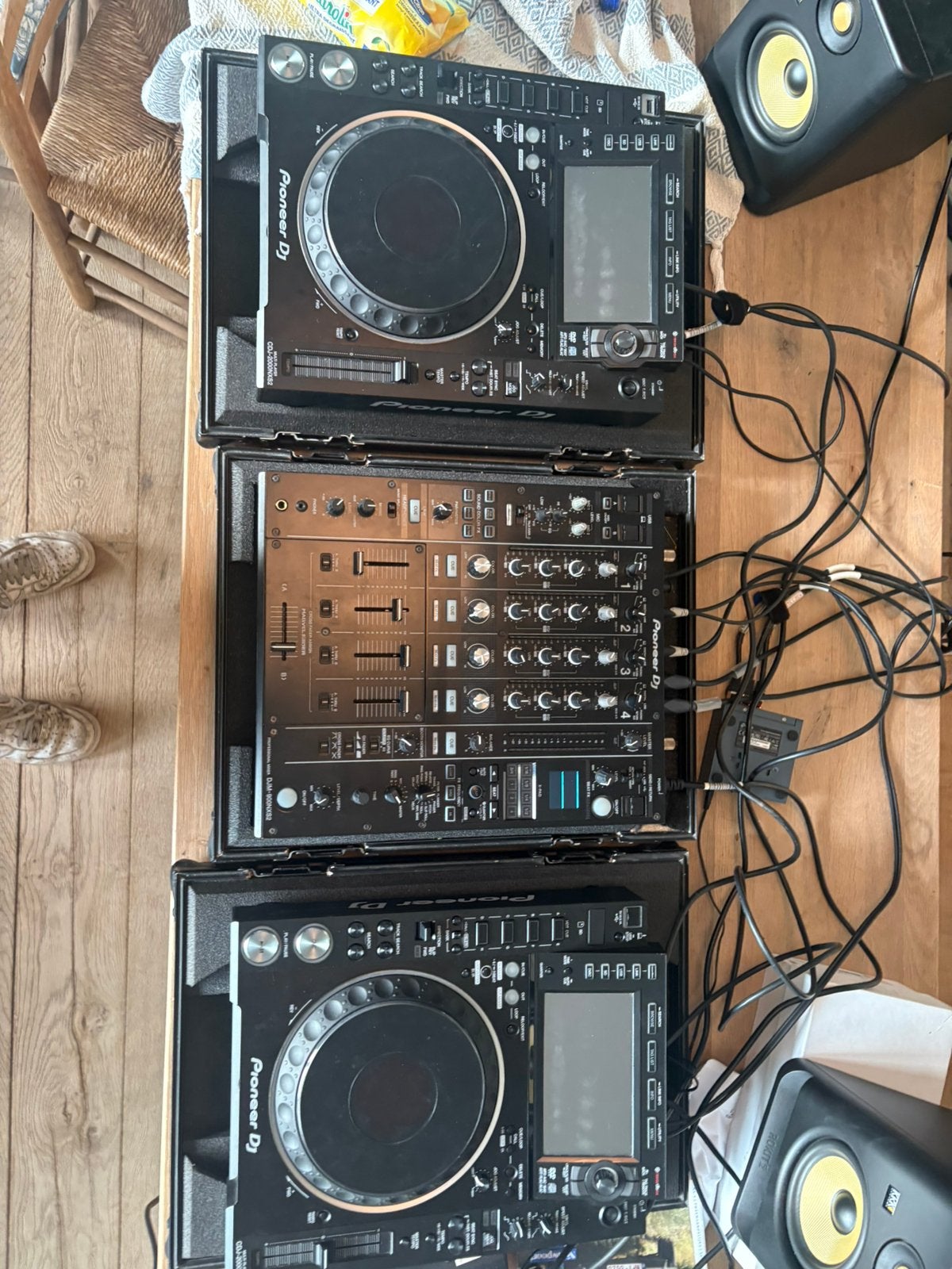 Kit Pioneer Nexus 2 + flightcases, Musique & Instruments, Enlèvement, Utilisé, DJ-Set, Pioneer