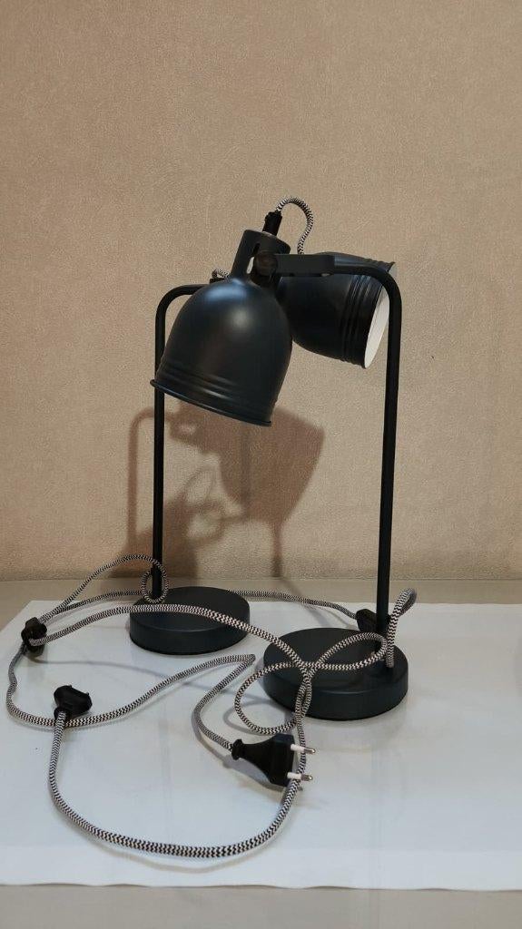 2 lampes de table, Enlèvement, Comme neuf, Métal
