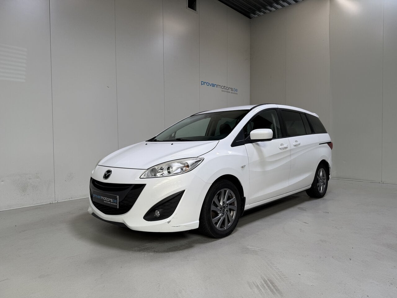 Mazda 5 2.0 Benzine Man. 7 PL - Airco - Radio - Goede Staat!, 0 kg, 0 kg, Handgeschakeld, Grijs