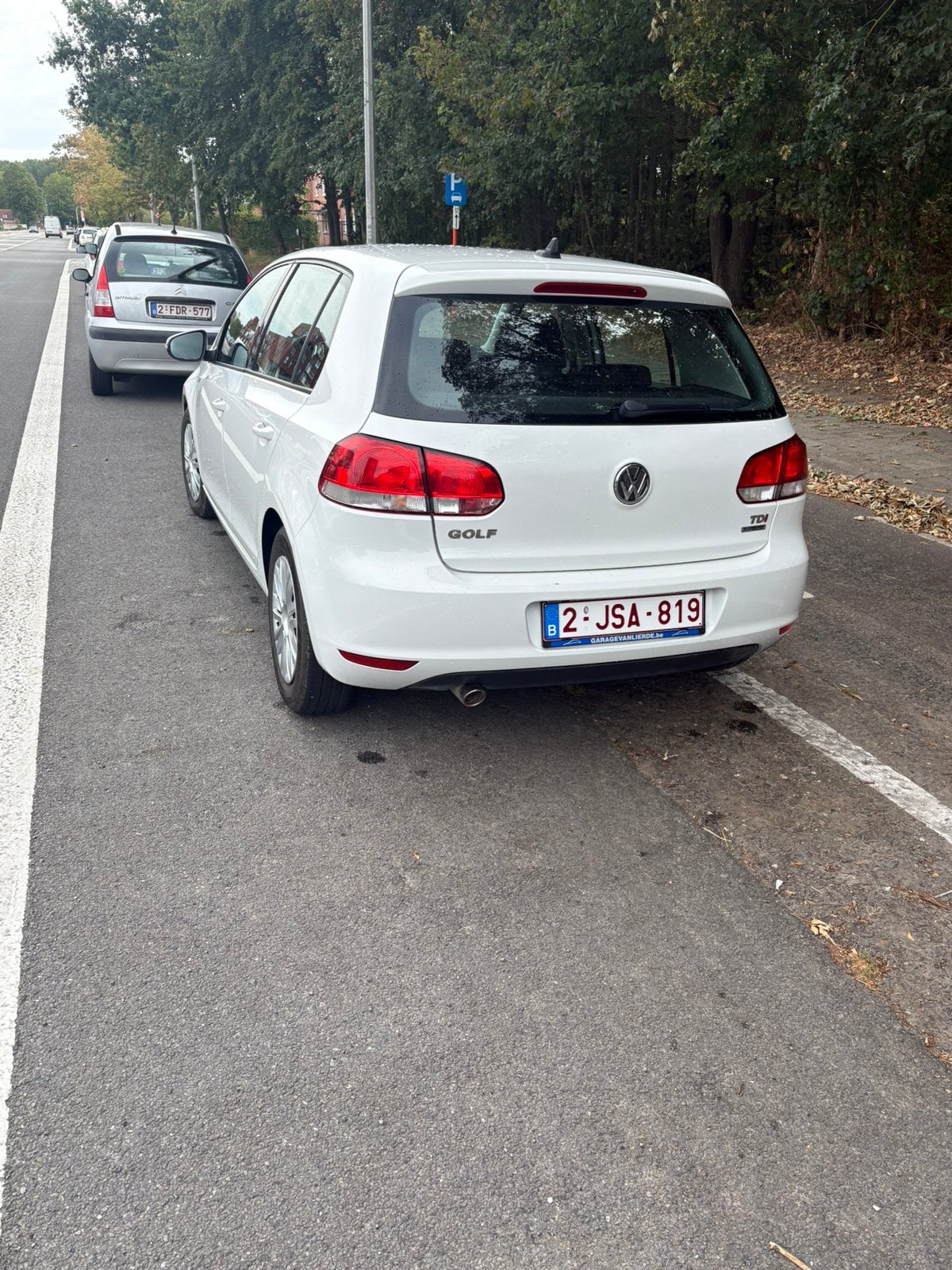 Golf 6, Auto's, Volkswagen, Euro 5, Wit, Bedrijf, 5 deurs