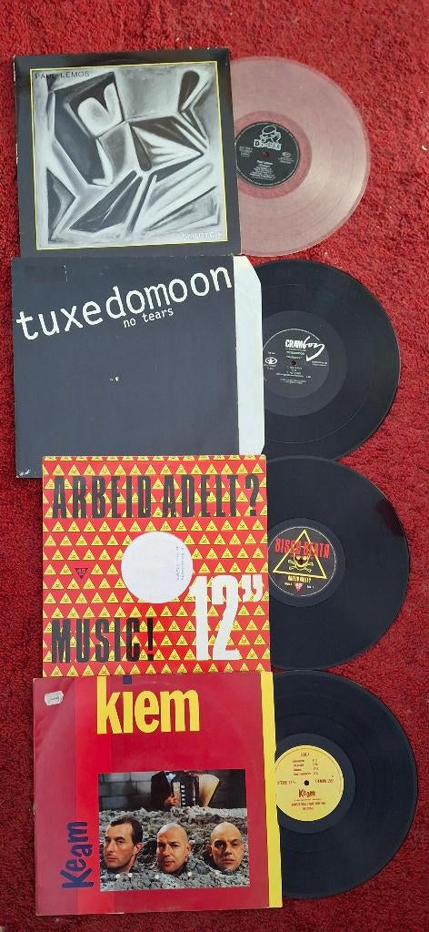 Vinyl  jaren 80 — Tuxedomoon/Arbeid Adelt! /Paul Lemos/Kiem, Cd's en Dvd's, Ophalen of Verzenden, 1980 - 1989, Gebruikt