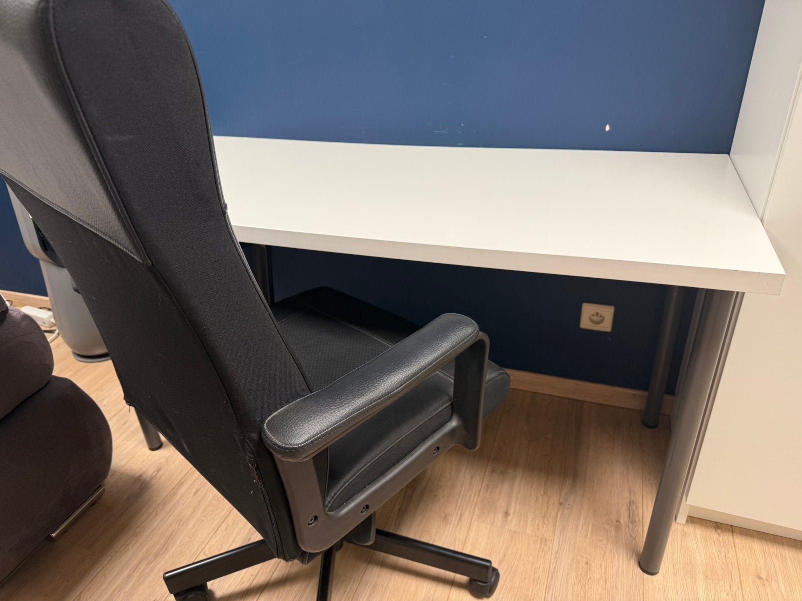 Bureautafel + stoel, Enlèvement, Comme neuf, IKEA