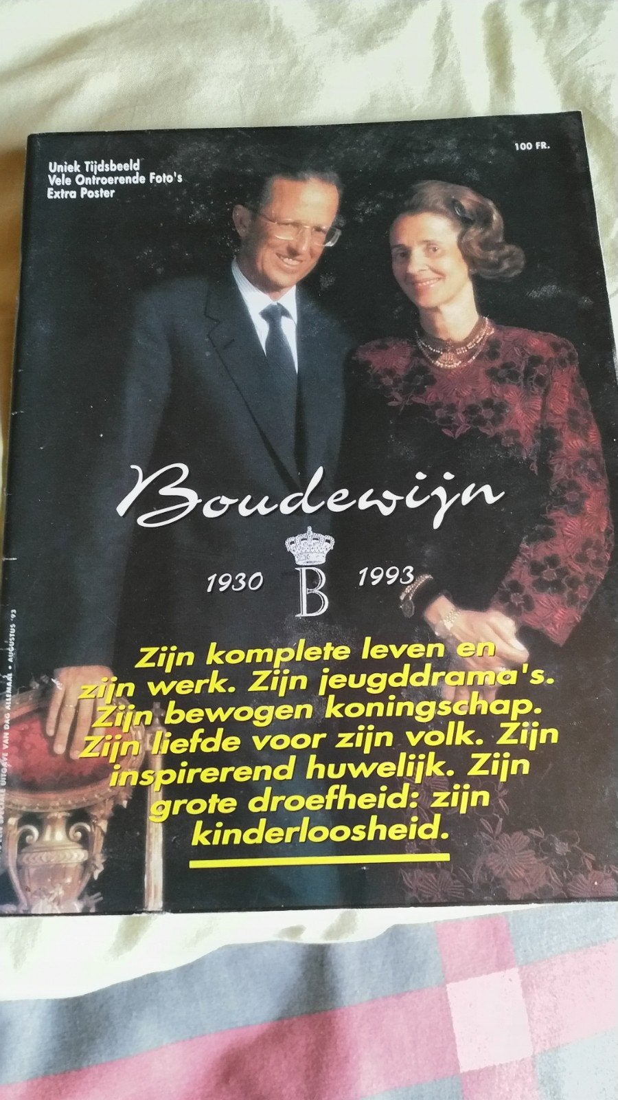 Koning Boudewijn tijdschrift, Ophalen of Verzenden, Zo goed als nieuw, Tijdschrift of Boek
