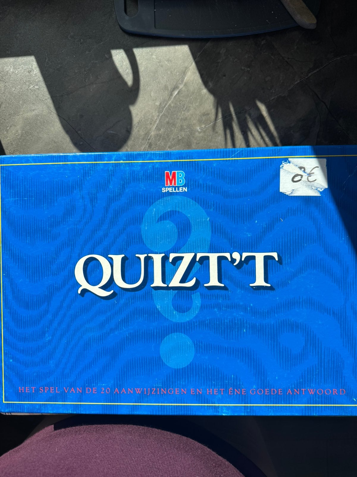 Quizt’t gezelschapsspel, Ophalen of Verzenden, Zo goed als nieuw