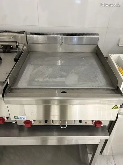 AFI Collin-Lucy Top 650 professionele gasbakplaat —2 zones, Ophalen of Verzenden, Nieuw zonder verpakking, Fornuis, Frituur en Grillen