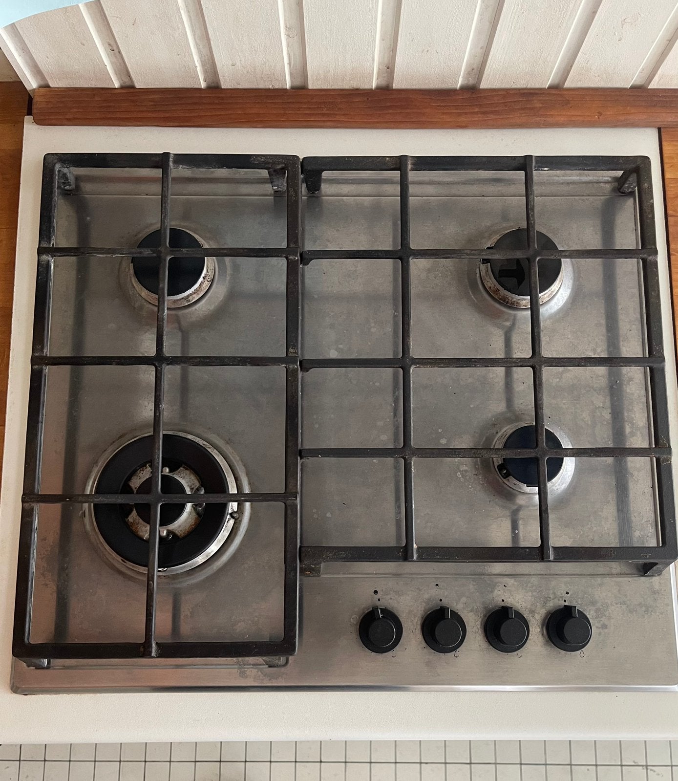 Taque au gaz et meuble de rangement, Electroménager, Tables de cuisson, Enlèvement, Gaz