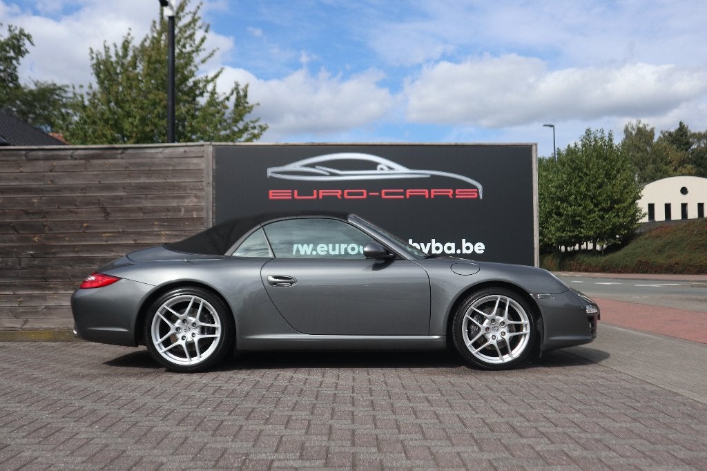 911(997)3.6i PDK/ MK 2/GPS/LED/SPORTZETELS/PASM /67.100km !!, Auto's, Euro 5, Achterwielaandrijving, Zwart, Cabriolet