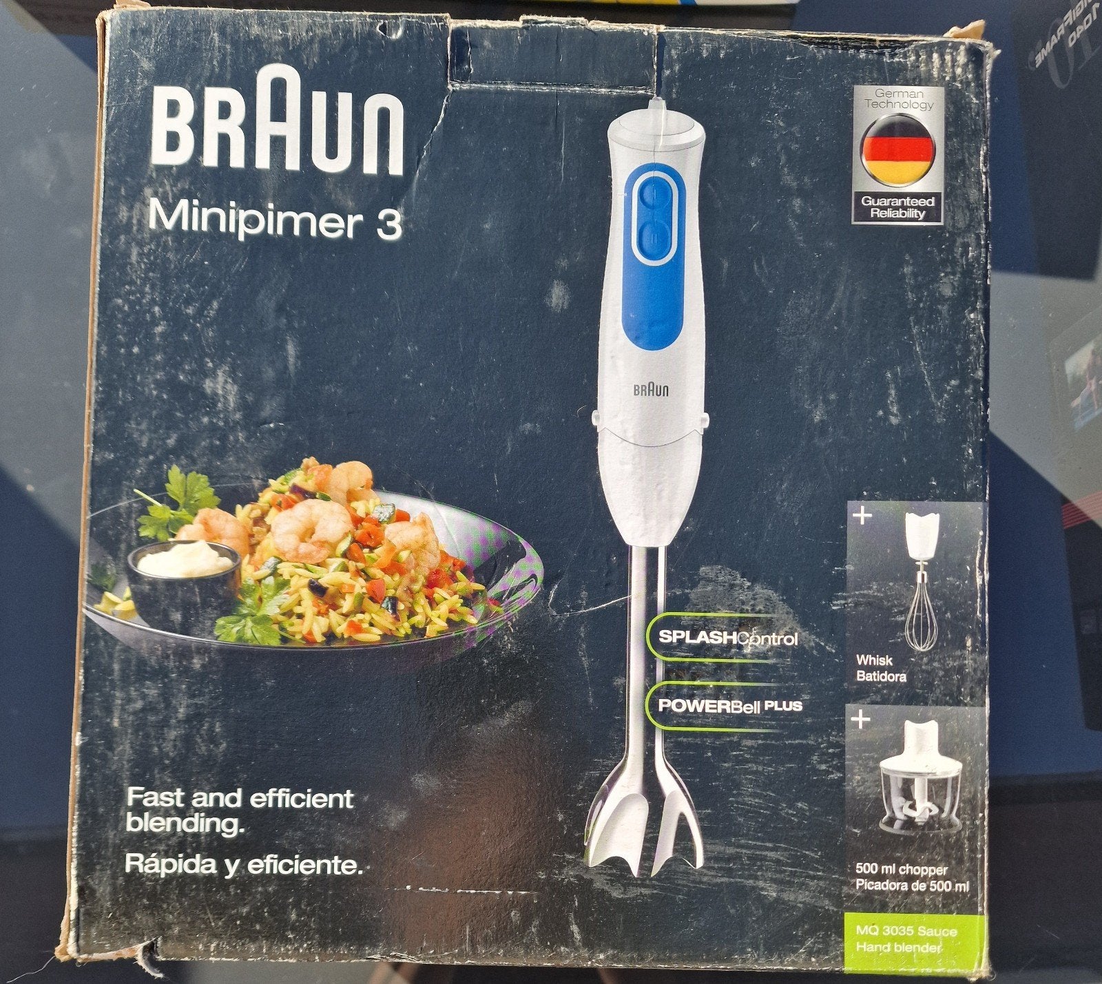 Braun Minipimer 3 NIEUW NEUF, Elektronische apparatuur, Ophalen of Verzenden
